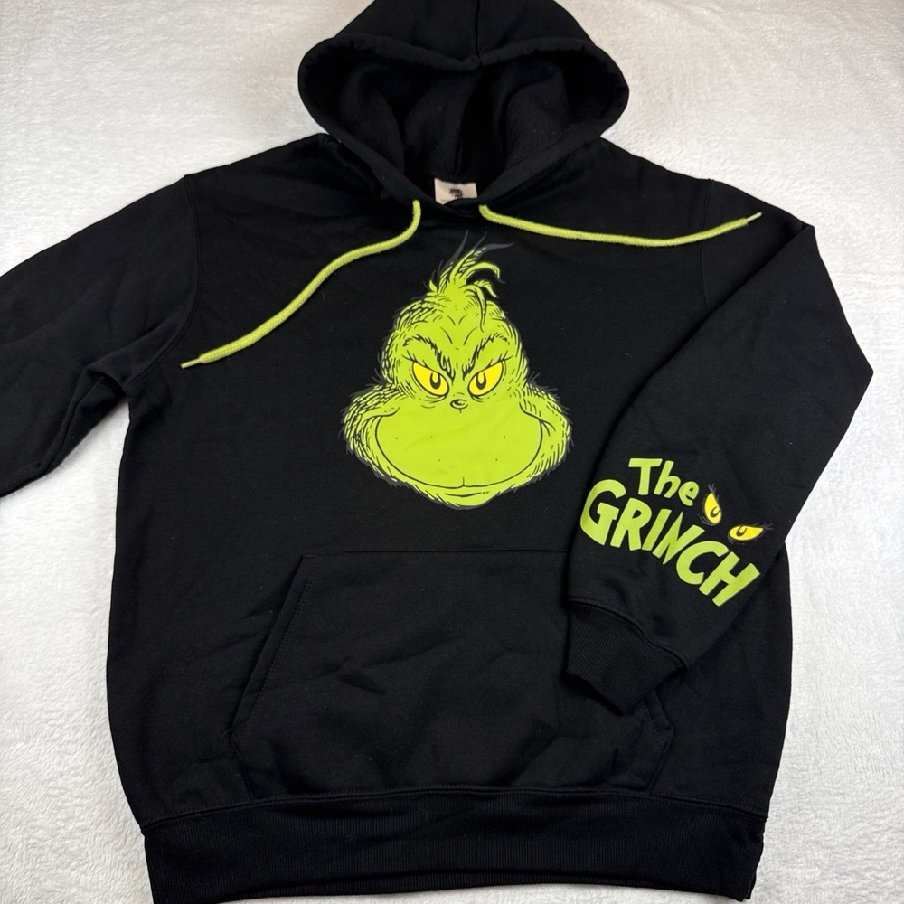 Woman's Small 4/6 The Grinch Hooded Sweatshirt